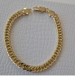 Gold Filled Cuban Link Bracelet